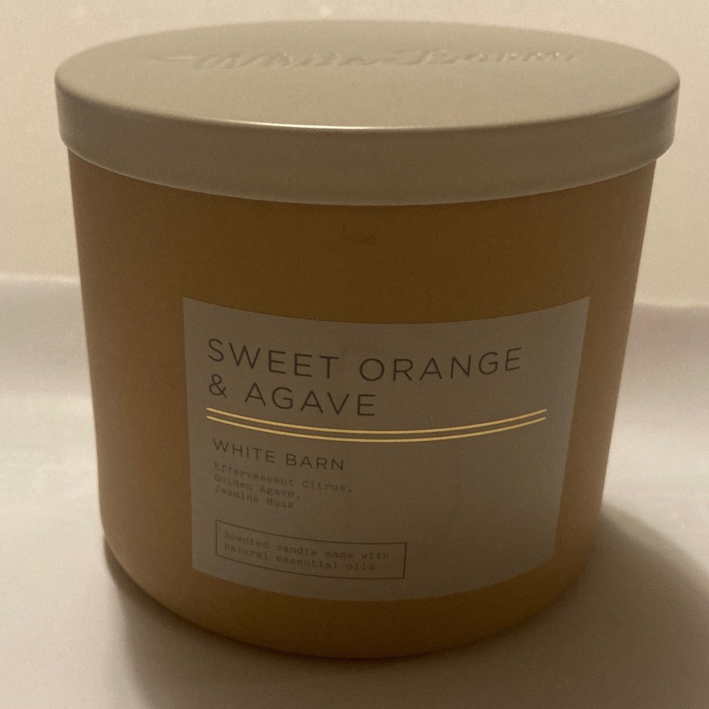 White Barn Sweet Orange & Agave Candle